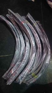 Meilleures bandes de corne de buffle d'eau de qualité naturelle, écologiques, sculptées, 50-70 cm, couleur naturelle, Animal Natural Creations Inc. - Product Image 3