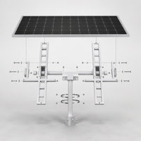 Solar CCTV Panel Security Outdoor Camera Mount
