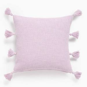 Nordic Cotton Solid Cushion <b>Cover</b> Decorative <b>Throw</b> Pillow <b>Cover</b> With Tassels Fringe Cotton Cushion Case for Couch <b>Sofa</b> Bed 18 - Product Image 1