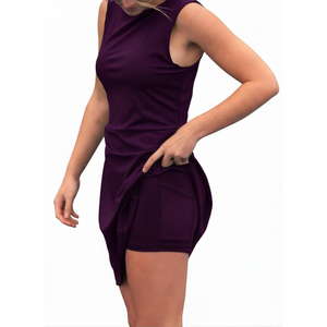 Vestidos Deportivos de Tenis Personalizados para Mujer, Sin Mangas, Transpirables, de Poliéster, Ajustados, para Gimnasio, Fitness, con Nombre de Equipo, Faldas de Verano para Damas - Product Image 3