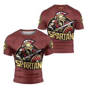 Vente en gros OEM Personnalisé Rashguard Unisexe Protection UV UPF 50 Sublimation Coupe Ajustée Évacuation de l'humidité Polyester Fabrication OEM Vente en gros - Product Image 1