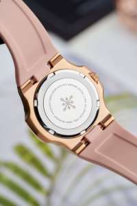 อเล็กซานเดอร์ เฟอร์รอส 6342R-16 กระจกแซฟไฟร์ ยางกันน้ำ 50 ม. แฟชั่นสแตนเลสทรงกลม - Product Image 6