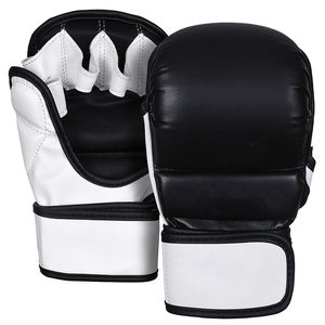 Professional Training UFC Muay Thai Sparring <b>Gloves</b> Heavy Bag Boxing Mitts PU Leather MMA Sparring <b>Glove</b> Punching Bag <b>Gloves</b> - Product Image 1
