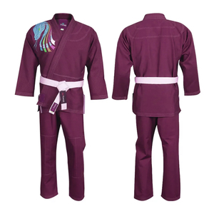 Uniforme de Jiu Jitsu Brasileño con Logotipo Bordado Personalizado, Kimono de Artes Marciales con Tejido de Perlas, Venta al Por Mayor OEM - Product Image 1