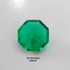 อัญมณีตัดสีเขียวมรกตที่มีค่าอัญมณีหลวมที่มีคุณภาพระดับพรีเมี่ยมสำหรับการทำเครื่องประดับสำหรับการทำเครื่องประดับในราคาจำนวนมาก - Product Image 1