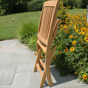 Sillón de Patio Moderno de Madera de Teca Sólida Ligera y Ecológica, Muebles de Exterior Duraderos para la Industria Hotelera, Venta al Por Mayor - Product Image 5