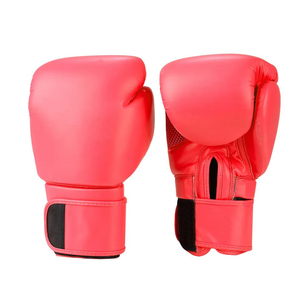 Guantes de Boxeo Profesionales de Cuero con Diseño Ajustable y Transpirable, Guantes de Boxeo de Alta Calidad - Product Image 1