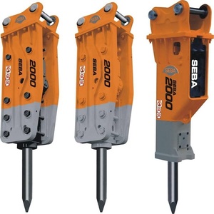 Bomba de martillo hidráulico de alto rendimiento con caja de cambios diseñada para trabajos de construcción que ofrece una potente fuerza de impacto. - Product Image 6