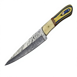 Cuchillo Gyuto Profesional de Acero Damasco Forjado a Mano de 67 Capas BA ENTERPRISES de Alta Calidad para Chef, Punta Caída 0.45mm - Product Image 1