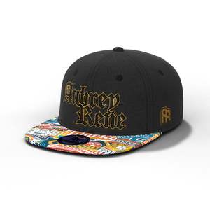 Gorra Snapback Deportiva de 6 Paneles con Visera Negra Estampada y Bordado 3D Personalizado de Alta Calidad, Novedad Top One - Product Image 2