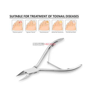 Coupe-ongles professionnel pour ongles incarnés, pince à ongles de 5 pouces (13 cm) à double ressort, outil de podologie - Product Image 5