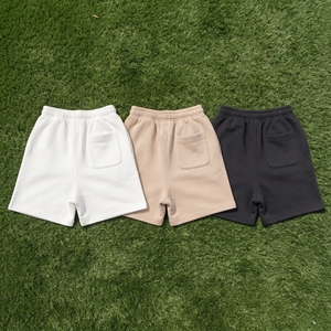 Sportswear Embroidery <b>Sweat</b> <b>Shorts</b> Unisex Workout Fitness Embroidery <b>Shorts</b> 100% Cotton Fleece Trainer <b>Sweat</b> <b>Shorts</b> <b>Men</b> Women - Product Image 3