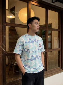 Camiseta Oversize de Corte Cuadrado OEM ODM, 100% Algodón/Poliéster, Tejido Waffle, Manga Corta, Impresión Serigráfica, Bordado 3D, Ecológica - Product Image 4