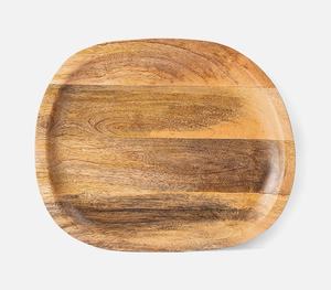 จานไม้เสิร์ฟของหวานงานทำมือแกะสลักด้วยมือสร้างสรรค์ - Product Image 3