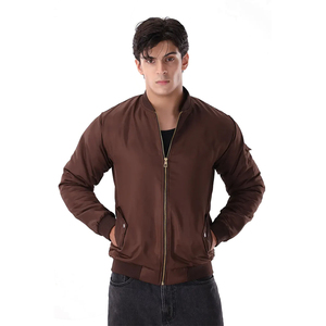 Veste bomber unisexe à manches longues, coupe oversize, douce, personnalisable en taille et logo, coupe-vent, écologique, en promotion - Product Image 4