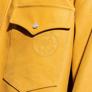 Camisas de Cuero para Hombre Transpirables a Precio Económico, Camisas de Cuero de Color Sólido de Último Diseño y Calidad Premium - Product Image 5