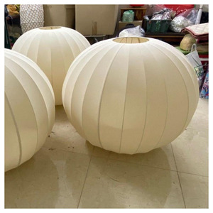 Fabric Pendant Lamp Cream Dome <b>Ceiling</b> Hanging <b>Light</b> With Long Fringe Tassel Trim Scalloped Edge Antique Chandelier <b>for</b> Dining - Product Image 4
