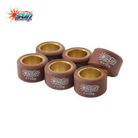 SUN RACING WRL2012-10 MIO125 NMAX155 AEROX155 20x12mm 10G Roller CVT Baru Kompatibel Yamaha Pengiriman Tenaga Halus 6PCS