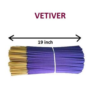 Bâtons d'encens de 19 pouces Meilleures ventes Bâtons d'encens naturels en vétiver Fourniture en vrac (violet) - Product Image 1