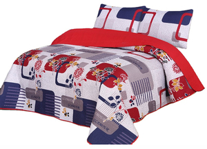 Ropa de Cama de Lujo con Estampado a Cuadros, Tamaño Personalizado, Sábanas de Algodón Transpirable de Alta Calidad, Funda de Edredón Suave, 200 Hilos, Estilo Hotel - Product Image 5