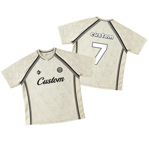 Football 2026 Custom <b>Heat</b> Transfer Printed Soccer Jersey Short Breathable Quick Dry Team Uniform Youth Football Training Wear - Product Image 1