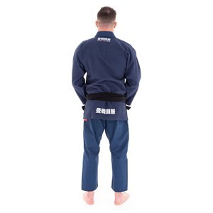Kimono BJJ Azul para Hombre, Logos y Etiquetas Personalizadas, Material de Alta Calidad, Corte Regular, 100% Algodón, Ropa de Artes Marciales para Adultos - Product Image 4