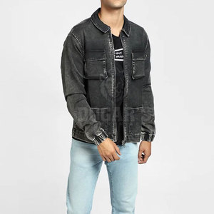 Veste en jean de qualité supérieure, très vendue, chaude et confortable pour l'hiver, pour hommes, en vente en ligne - Product Image 5