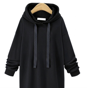 Sudadera con Capucha Personalizada Ostriya Intl para Mujer, de Alta Calidad, Transpirable, de Secado Rápido, Antiarrugas, de Forro Polar para Invierno, de Poliéster/Algodón, Talla Grande - Product Image 5