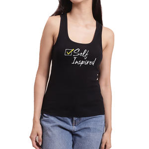 2026 Hot Selling Custom Color Women's Summer Lightweight Slim Fit 100% Cotton Jersey Heat-Transfer Printed Sporty <b>Tank</b> <b>Tops</b> - Product Image 1