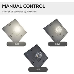 "Vintage Solar Led Lamp <b>Post</b> <b>Lights</b> for Outdoor Backyard Gardens & Driveways (IP54 3 Heads ABS Body)" - Product Image 5