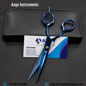 Chuyên Nghiệp Màu Xanh Titan Tráng Thép Không Gỉ Cắt Tóc Cắt Kéo Cho Chính Xác Salon Và Nhà Tạo Kiểu Tóc Và Chải Chuốt - Product Image 3