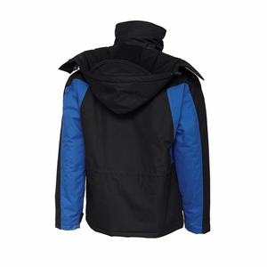 Combinaison d'hiver pour homme, grande taille, imperméable, tissée, chaude, à capuche, coupe-vent, respirante, avec fermeture éclair, pour la pêche sur glace en plein air - Product Image 3