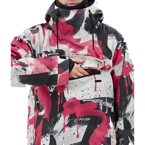 Men Winter Ski Jacket <b>Waterproof</b> Snowboard Jacket Warm <b>Padded</b> Wind Resistant Breathable Hooded Outdoor Sportswear Custom Private - Product Image 6