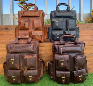 New Custom Travelling Fashion Large Capacity Full Grain Leather Backpack Customized Genuine Cowhide Leather <b>Laptop</b> Backpack <b>Bags</b> - Product Image 6
