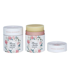 Tubo de papel biodegradable para cosméticos, tipo push-up, para envasado de bálsamo labial - Product Image 1