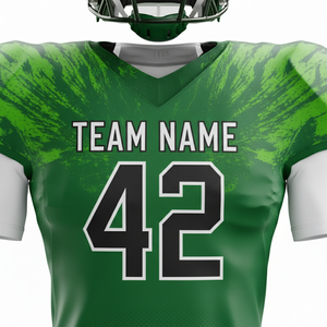 Uniforme de Fútbol Americano Personalizado con Impresión Directa de Fábrica 2026 |   Ropa Deportiva Transpirable de Manga Corta Unisex |   Color del Logotipo - Product Image 3