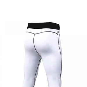 Leggings de compression personnalisés pour hommes – Performance, course, gym, entraînement, couche de base athlétique – Fournisseur en gros - Product Image 5