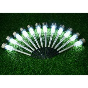 10 Pezzi Luci Solari LED da Giardino per Esterni, Lampade da Giardino in Acciaio Inossidabile - Product Image 4