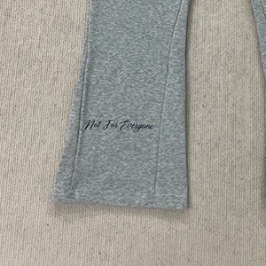 <b>Men</b> Vintage Flare Sweatpants <b>Elastic</b> Waist Baggy Bootcut <b>Trousers</b> Polyester Cotton embroidered logo Spring Wear - Product Image 4