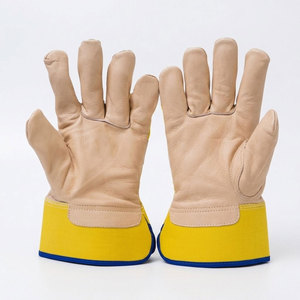 Gants de sécurité robustes JNM SAFETY JNM-377 en cuir de vachette avec manchette de sécurité, résistants à la chaleur, antidérapants, lisses, pour usage domestique et industriel - Product Image 2