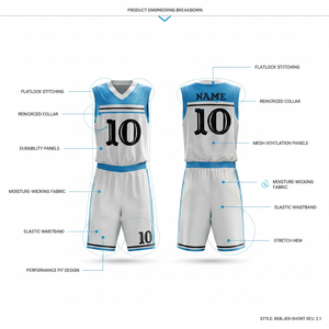 New Arrival Lightweight Soft Polyester Mesh Basketball Team Kit Custom Printed Design OEM ODM Sports Apparel Uniform Men - Product Image 2