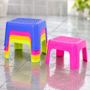 Modern Virgin PP Lightweight Stackable <b>Storage</b> Multi-Function Durable Home <b>Stool</b> & Ottoman for Living Room - Product Image 4