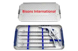 BISONS Ensemble de Rongeurs Interlaminaires Kerrison Manuels Premium en Gros |   Instruments de chirurgie orthopédique de la colonne vertébrale |   Kit en acier inoxydable - Product Image 5