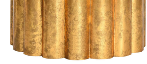 Mesa central lateral de metal de diseñador hecha a mano al por mayor accesorio más demandado de color dorado brillante con técnica pulida precio bajo - Product Image 6