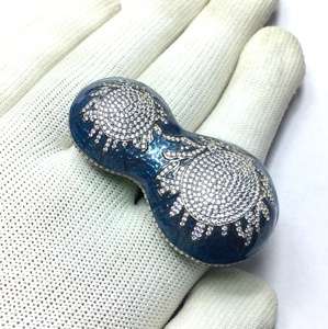 Anillo de oro rosa de 18 quilates con diseño Vintage único Natural, joyería de diamantes de corte brillante para compromiso, regalo de boda, fiesta, aniversario - Product Image 2