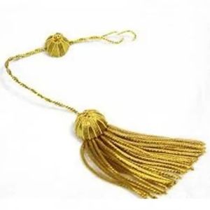 พู่ห้อยลวดทองคำแบบกำหนดเองและพู่ห้อยด้ายโลหะคุณภาพสูง - Product Image 6