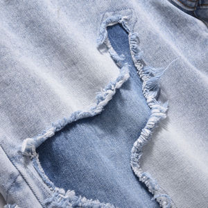 Jeans de créateur personnalisés de haute qualité, style streetwear, vintage, déchirés, baggy, effet usé - Product Image 5