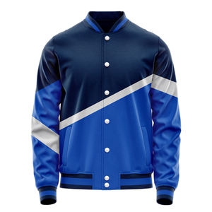 Custom Casual <b>Mens</b> Windproof Breathable Motorcycle <b>Jacket</b> with Stand Collar Embroidery & Front Logo OEM Service - Product Image 2