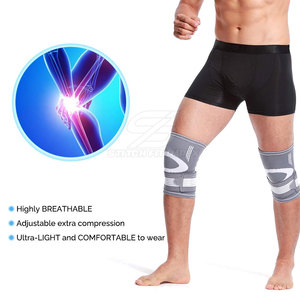Knee <b>Wraps</b> for Weightlifting Training Strong <b>Stretch</b> Support for Squats Gym Workout Easy to Use Durable Material - Product Image 5