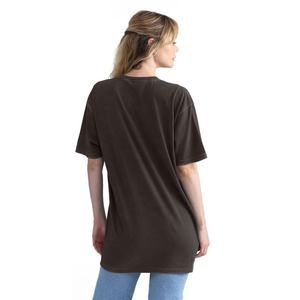 Next Level Graphite délavé noir unisexe doux lavage coton T-Shirt femmes col rond respirant T-shirts - Product Image 2